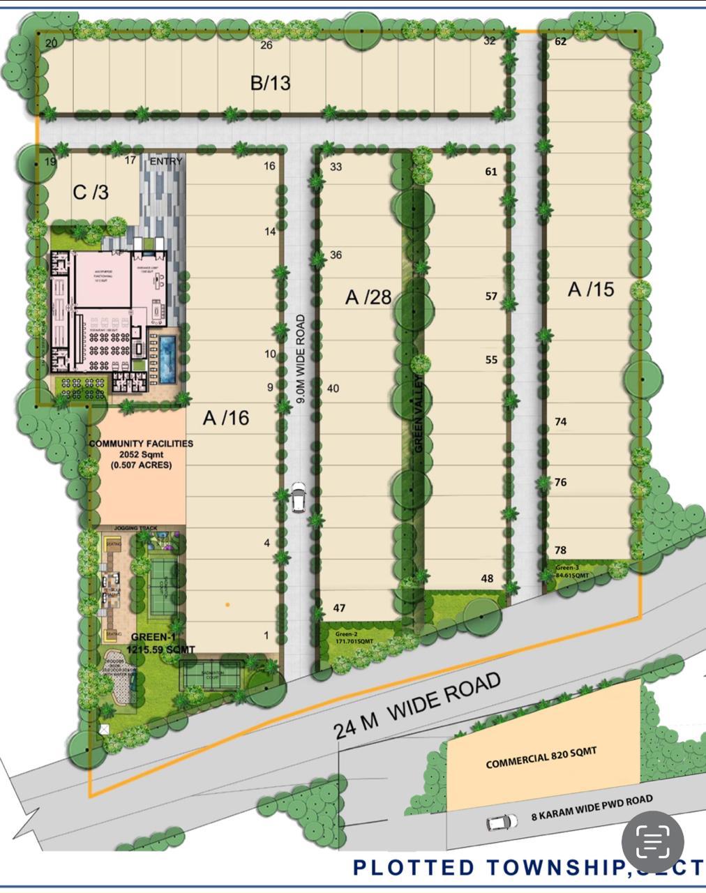 Master Layout Plan — AQVA The Reserve, Sector 5, Sohna